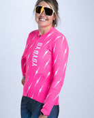 Zoot Sports CYCLE LONG SLEEVE JERSEYS Women's Ltd Cycle Sun Stop LS Jersey - Elements Bolts