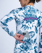 Zoot Sports CYCLE LONG SLEEVE JERSEYS Women's Ltd Cycle Sun Stop LS Jersey - Island Original