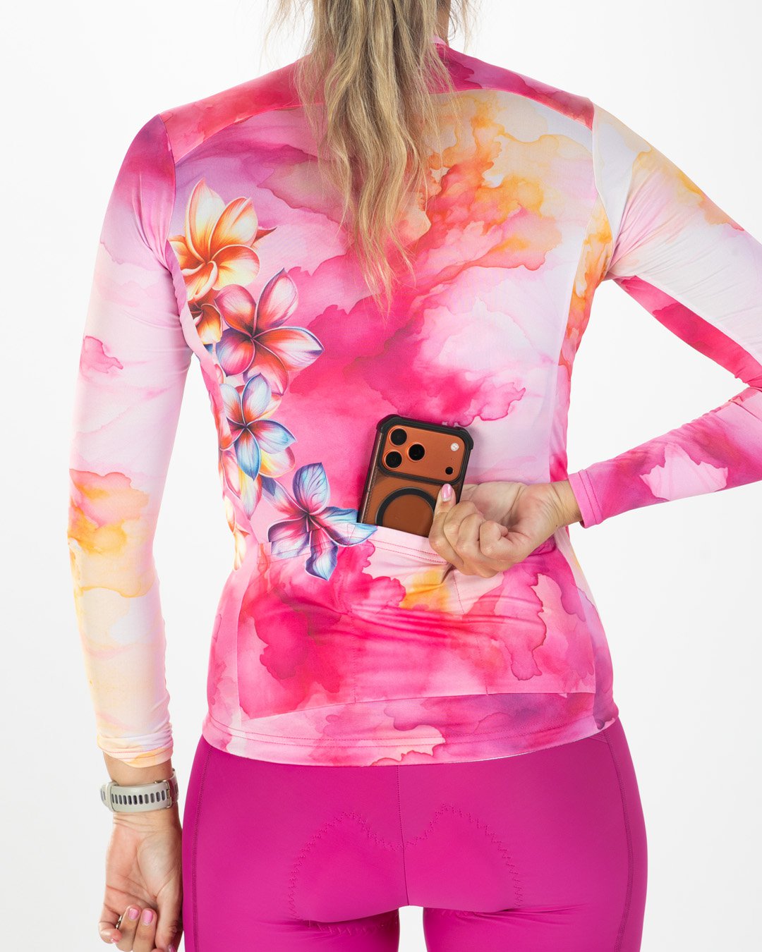Zoot Sports CYCLE LONG SLEEVE JERSEYS Women's Ltd Cycle Sun Stop Ls Jersey - Kaholo