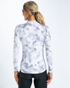 Zoot Sports CYCLE LONG SLEEVE JERSEYS Women's Ltd Cycle Sun Stop Ls Jersey - Snow Camo
