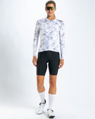 Zoot Sports CYCLE LONG SLEEVE JERSEYS Women's Ltd Cycle Sun Stop Ls Jersey - Snow Camo