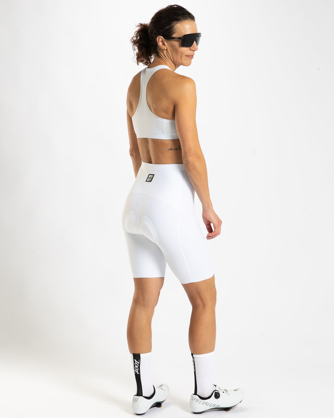 Zoot Sports CYCLE SHORTS Women's Elite Cycle High-Rise Short - Flat White