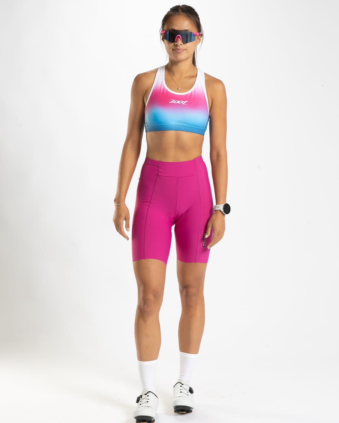 Zoot Sports CYCLE SHORTS Women's Elite Cycle High-Rise Short - Pink Berry