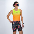 Zoot Sports CYCLE SHORTS Women's Ltd Cycle High-Rise Short - Tropical Magic