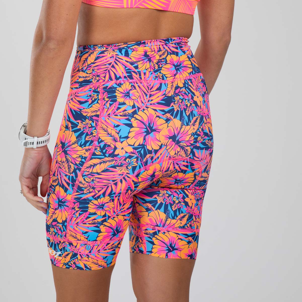Zoot Sports CYCLE SHORTS Women's Ltd Cycle High Waist Short - Club Aloha