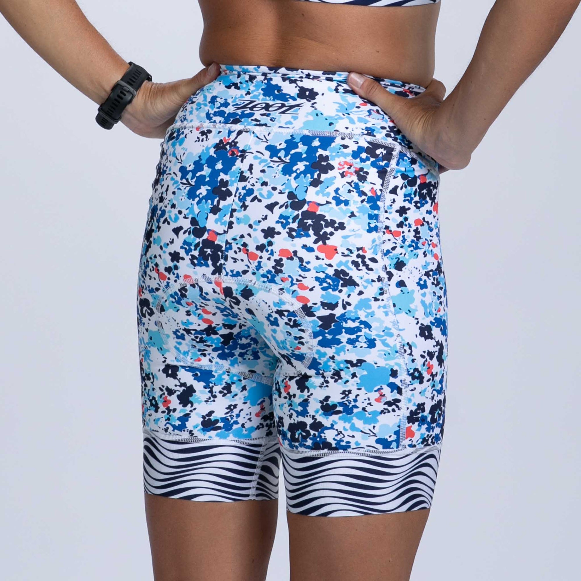 Zoot Sports CYCLE SHORTS Women's Ltd Cycle High Waist Short - Cote d'Azur