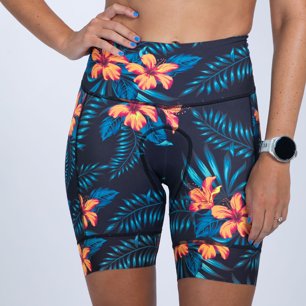 Zoot Sports CYCLE SHORTS Women's Ltd Cycle High Waist Short - Hula