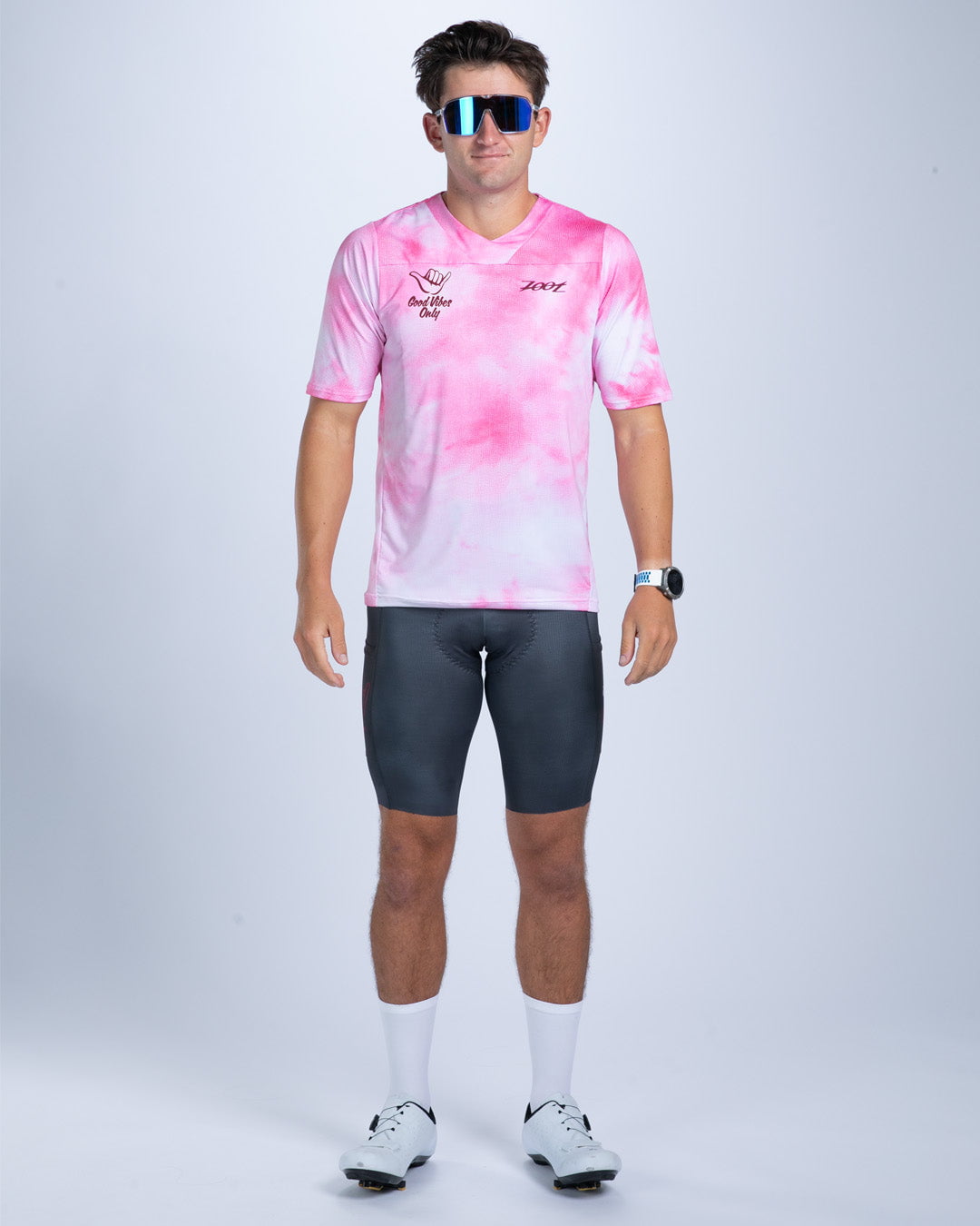 Zoot Sports CYCLE TOPS Men's Recon Cycle Dirt Shirt - Good Vibes Only