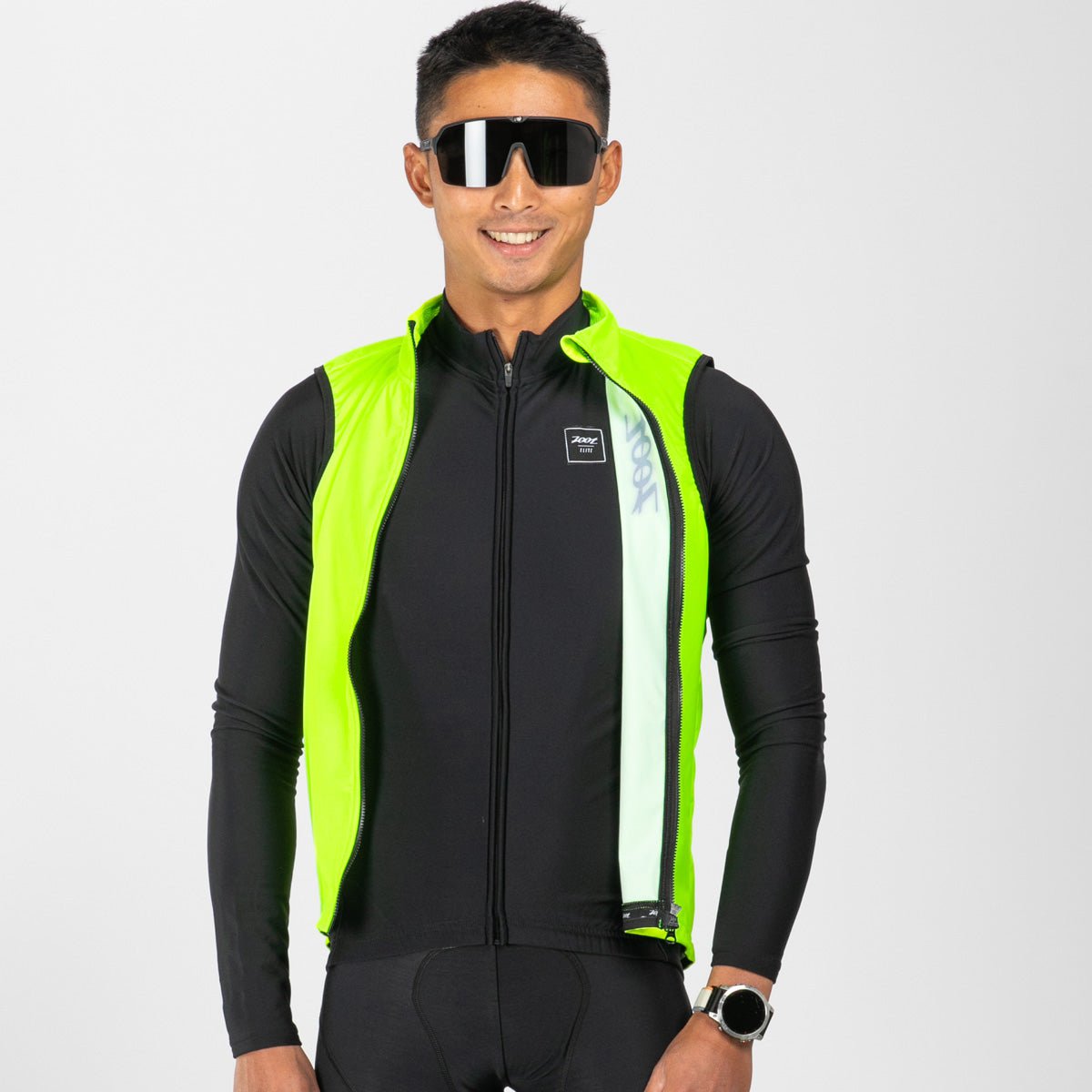 Zoot Sports CYCLE VESTS Men's Elite Cycle Vest - Safety Yellow