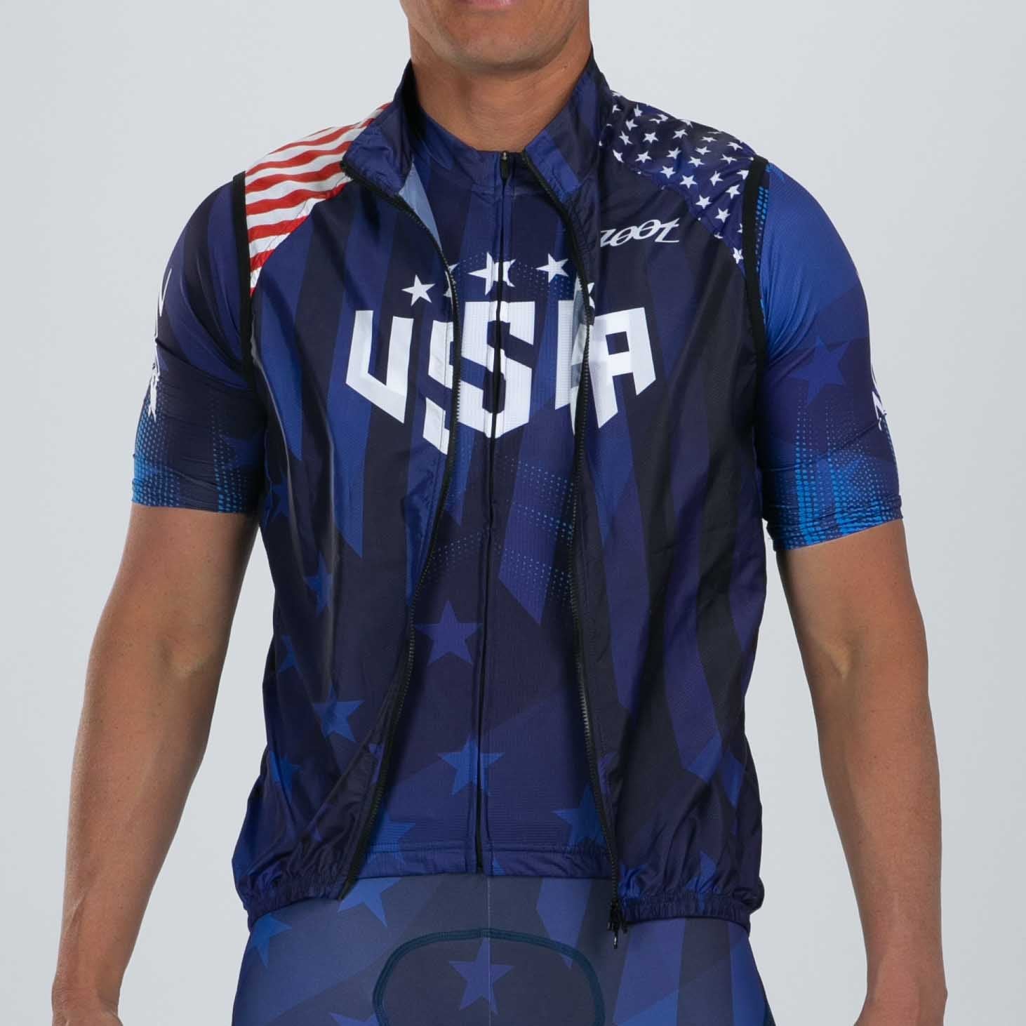 Zoot Sports CYCLE VESTS Men's Ltd Cycle Vest - RWB