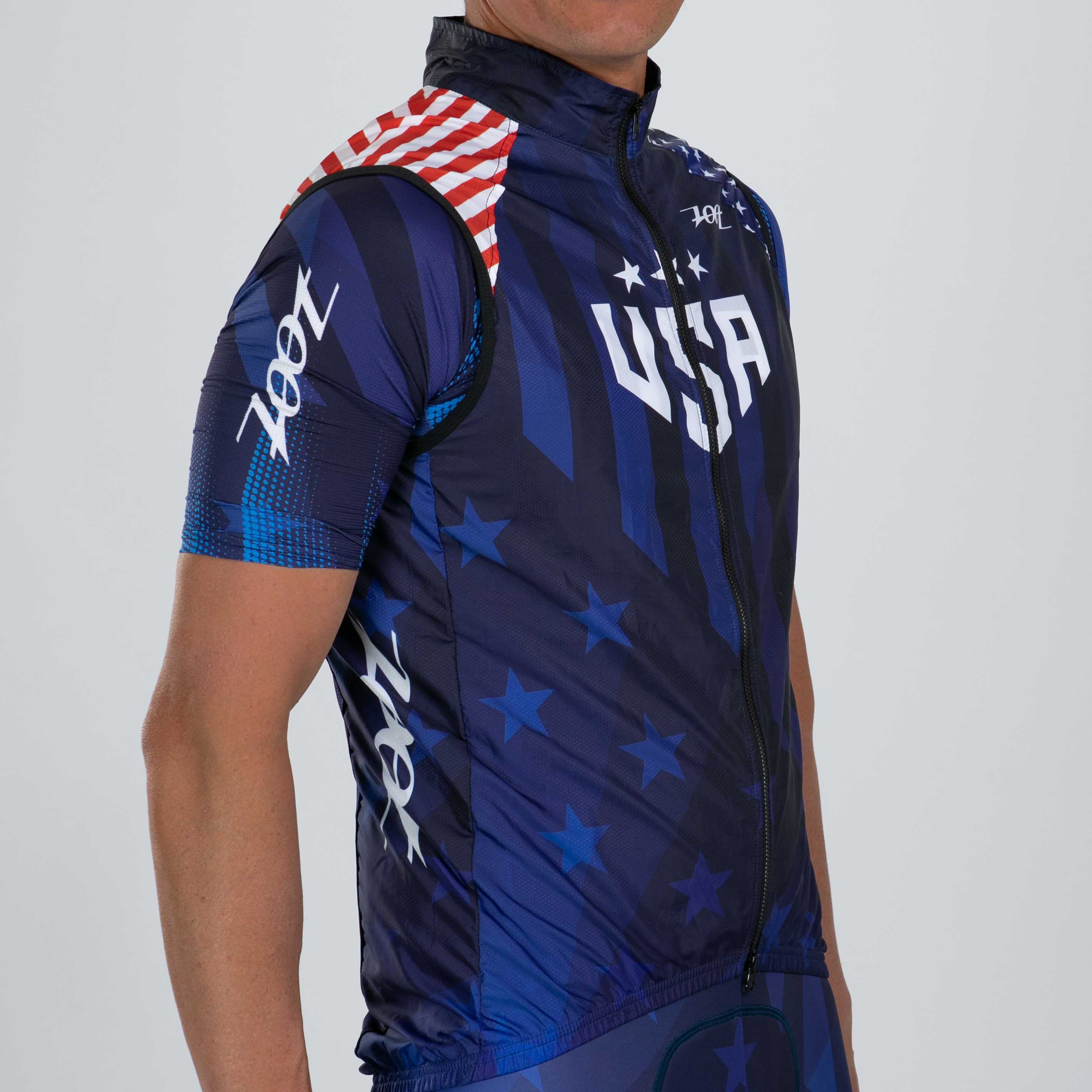Zoot Sports CYCLE VESTS Men's Ltd Cycle Vest - RWB