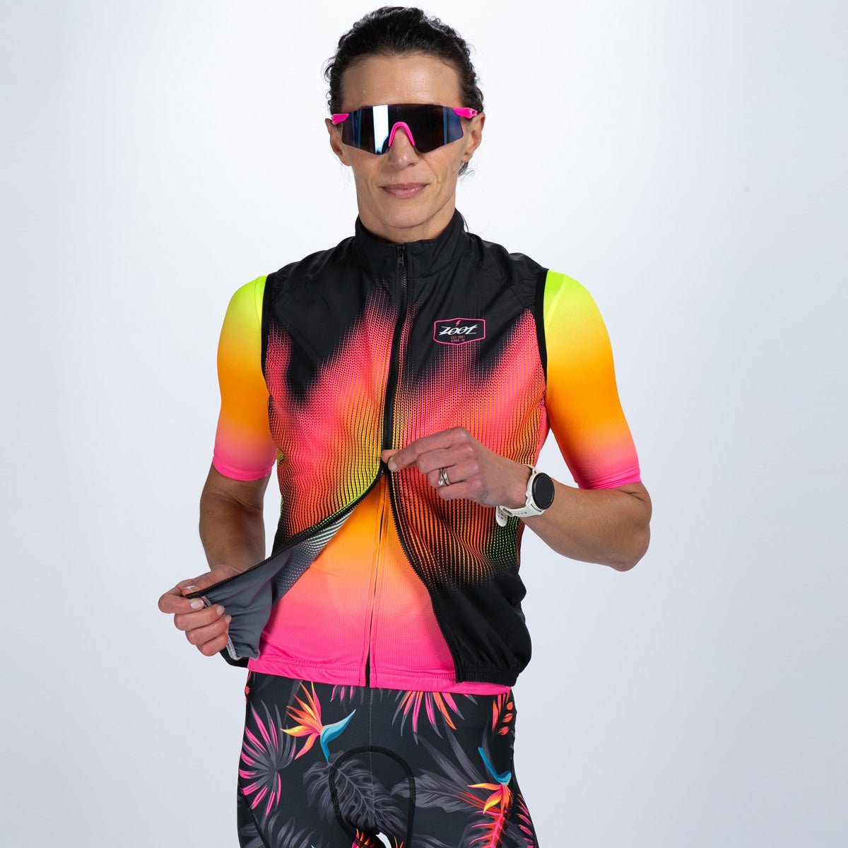 Zoot Sports CYCLE VESTS Women's Ltd Cycle Vest - Tropical Magic