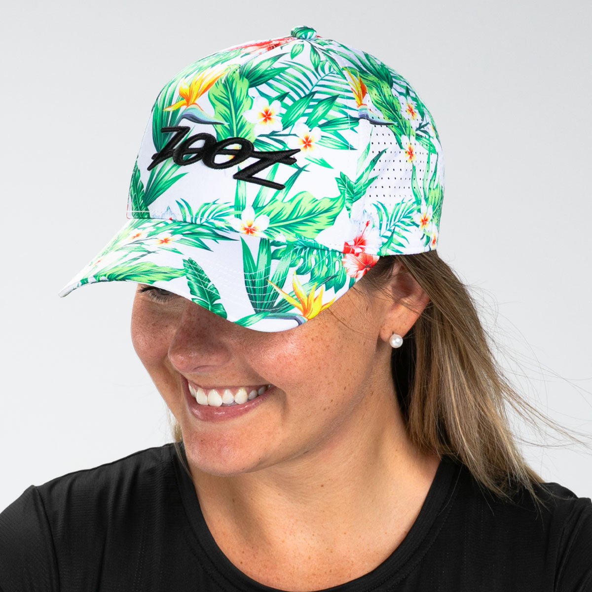 Zoot Sports HATS OSFA Unisex Curved Bill Hat - White Hawaiian