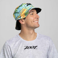 Zoot Sports HATS Unisex Bucket Hat - Yellow Floral