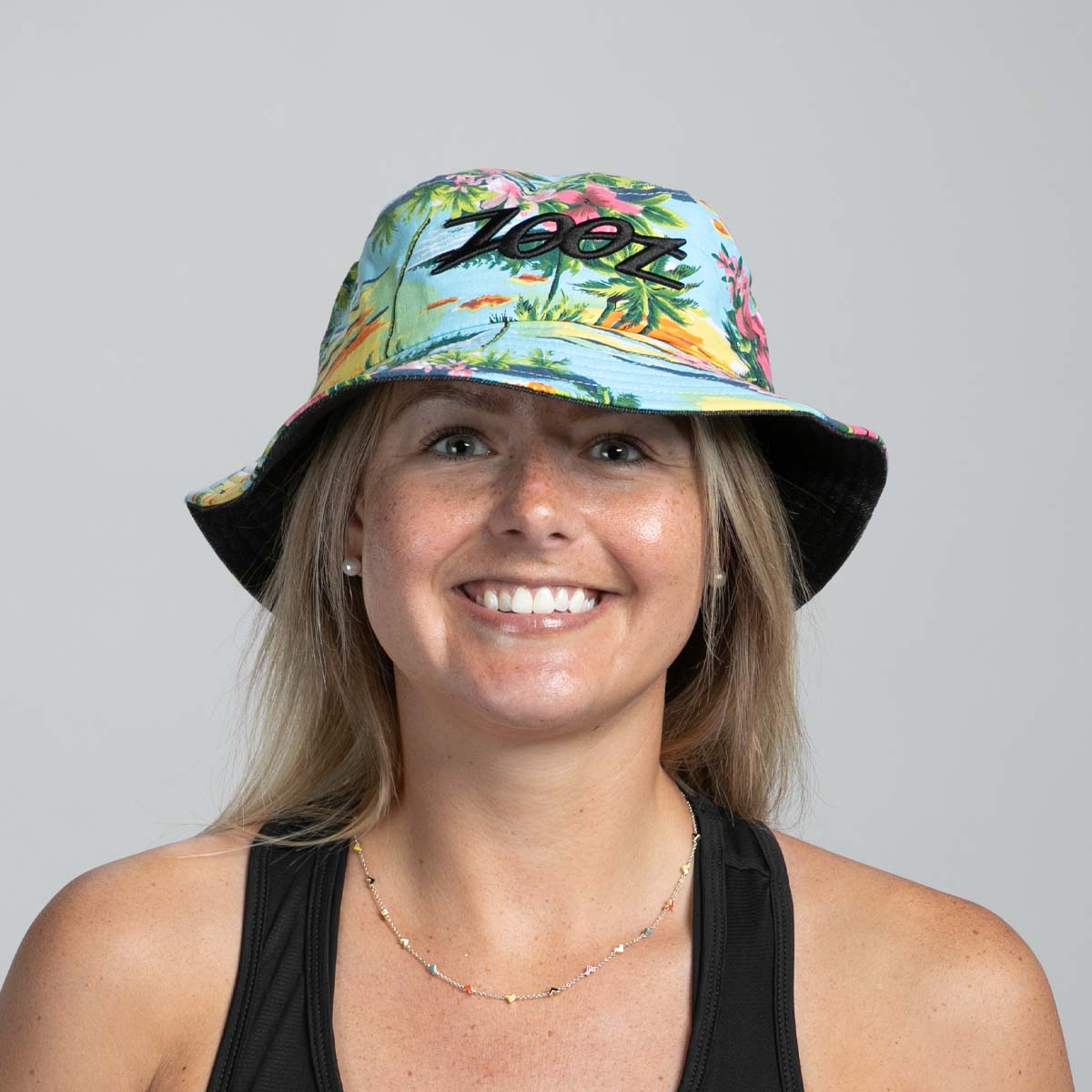 Zoot Sports HATS Unisex Bucket Hat - Yellow Floral