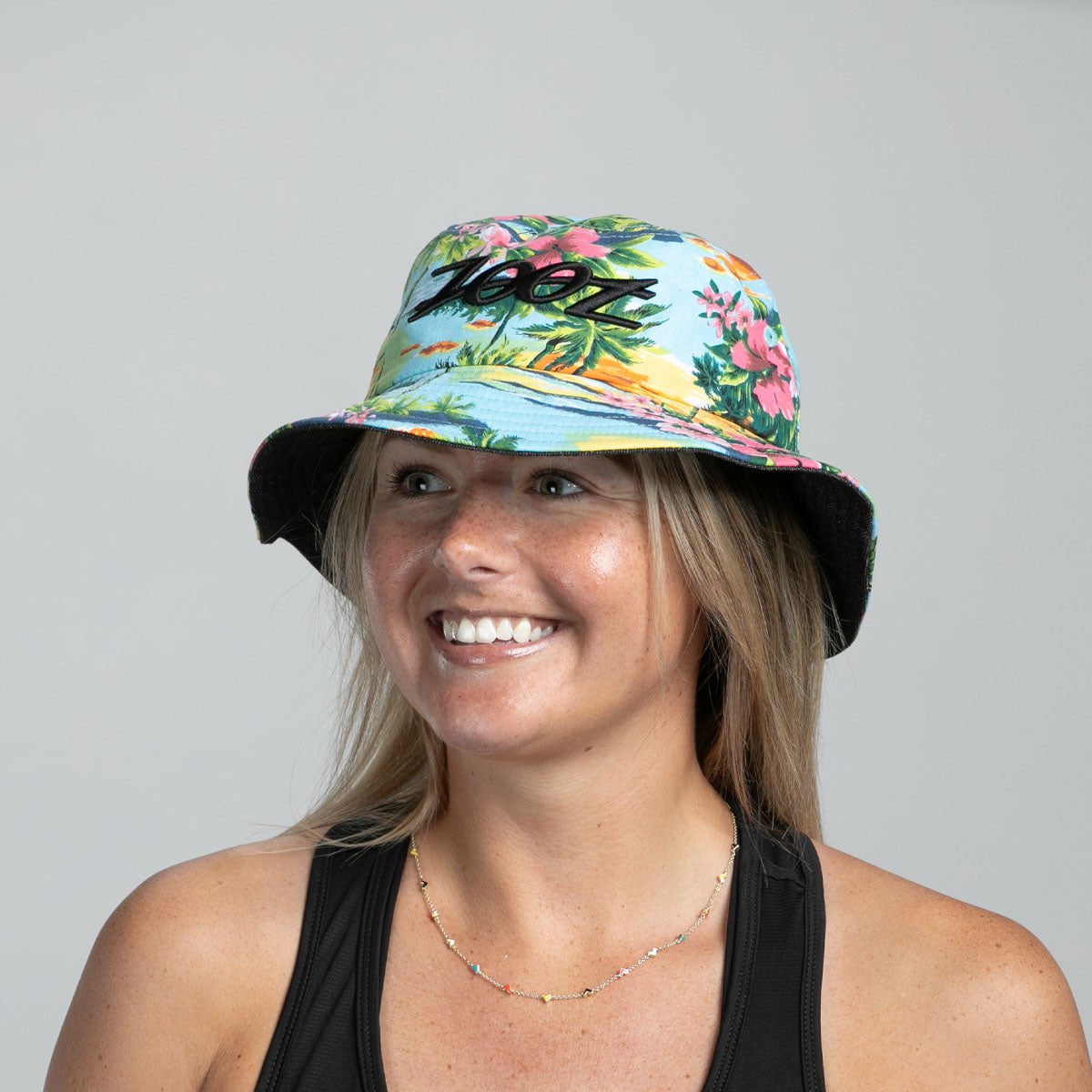 Zoot Sports HATS Unisex Bucket Hat - Yellow Floral