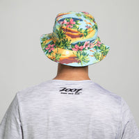 Zoot Sports HATS Unisex Bucket Hat - Yellow Floral