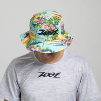 Zoot Sports HATS Unisex Bucket Hat - Yellow Floral