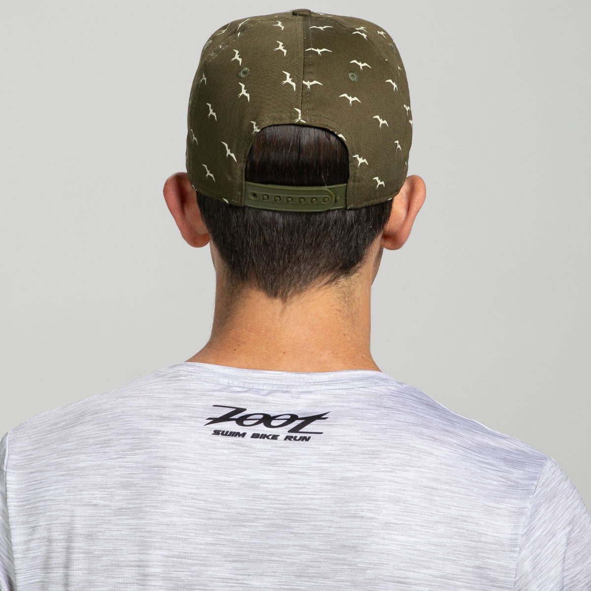 Zoot Sports HATS Unisex Flat Bill - Olive Iwa