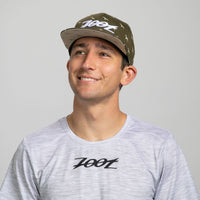 Zoot Sports HATS Unisex Flat Bill - Olive Iwa