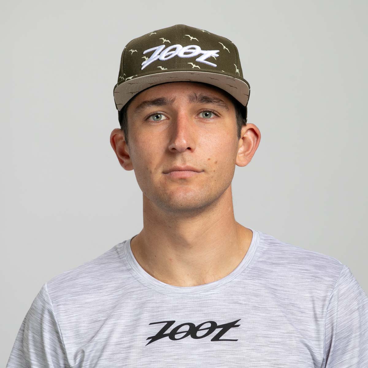 Zoot Sports HATS Unisex Flat Bill - Olive Iwa