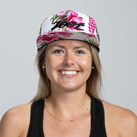 Zoot Sports HATS Unisex Flat Bill - Pink Floral