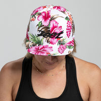 Zoot Sports HATS Unisex Flat Bill - Pink Floral