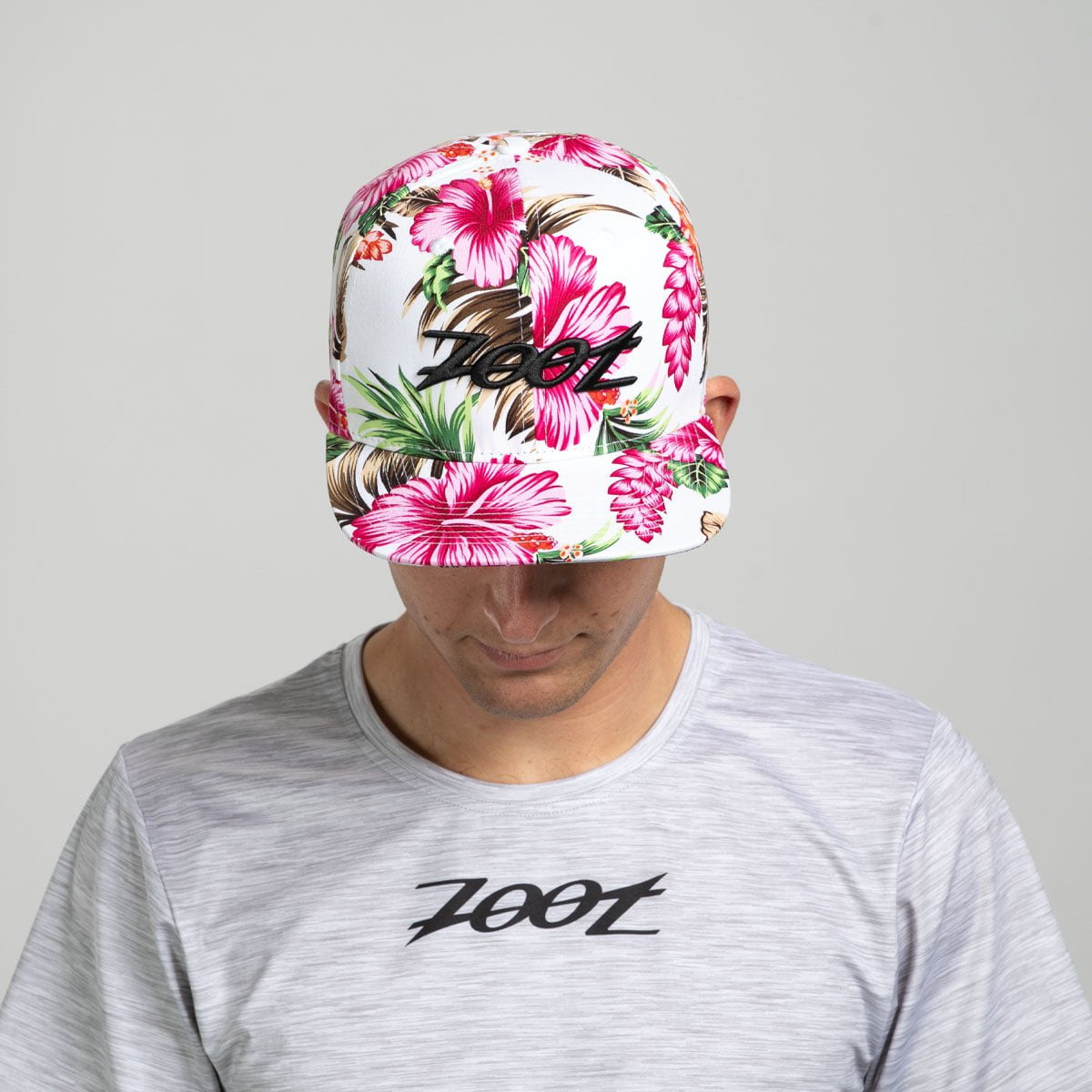 Zoot Sports HATS Unisex Flat Bill - Pink Floral