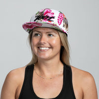 Zoot Sports HATS Unisex Flat Bill - Pink Floral