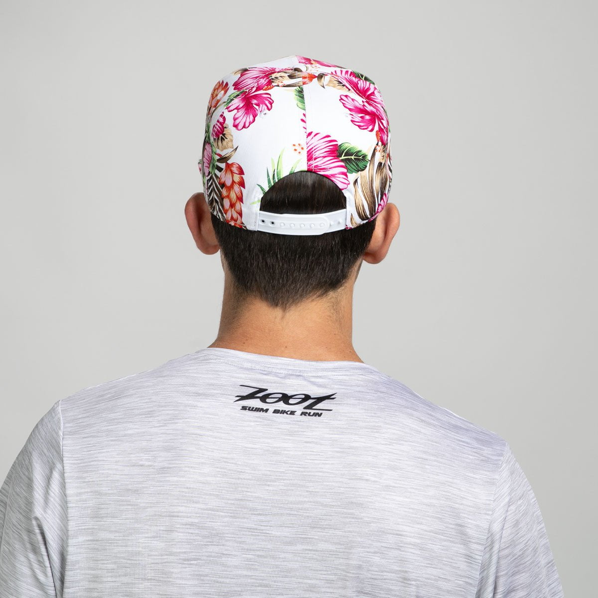 Zoot Sports HATS Unisex Flat Bill - Pink Floral