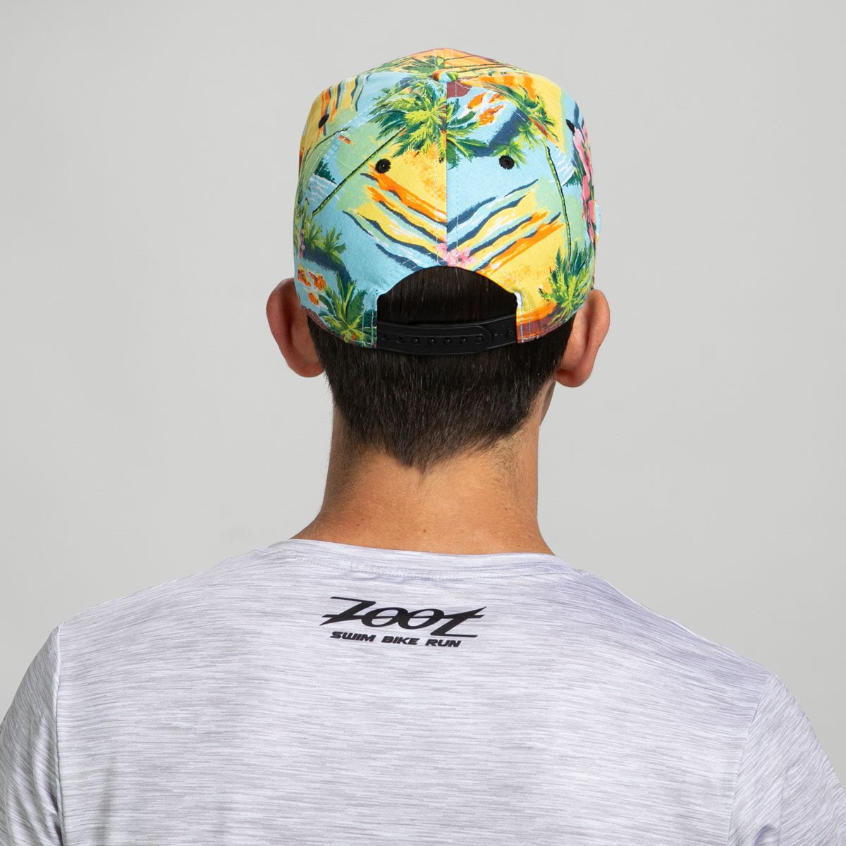 Zoot Sports HATS Unisex Flat Bill - Yellow Floral