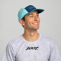 Zoot Sports HEADWEAR Unisex Tech 5-Panel Hat - Blue Burst