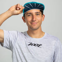 Zoot Sports HEADWEAR Unisex Tech 5-Panel Hat - Blue Burst