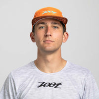 Zoot Sports HEADWEAR Unisex Tech 5-Panel Hat - Orange Aloha