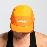 Zoot Sports HEADWEAR Unisex Tech 5-Panel Hat - Orange Aloha