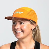 Zoot Sports HEADWEAR Unisex Tech 5-Panel Hat - Orange Aloha