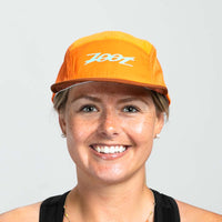 Zoot Sports HEADWEAR Unisex Tech 5-Panel Hat - Orange Aloha