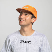 Zoot Sports HEADWEAR Unisex Tech 5-Panel Hat - Orange Aloha