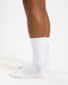 Zoot Sports HIGH SOCKS Unisex Ultra P1x Aero 7" Sock - White