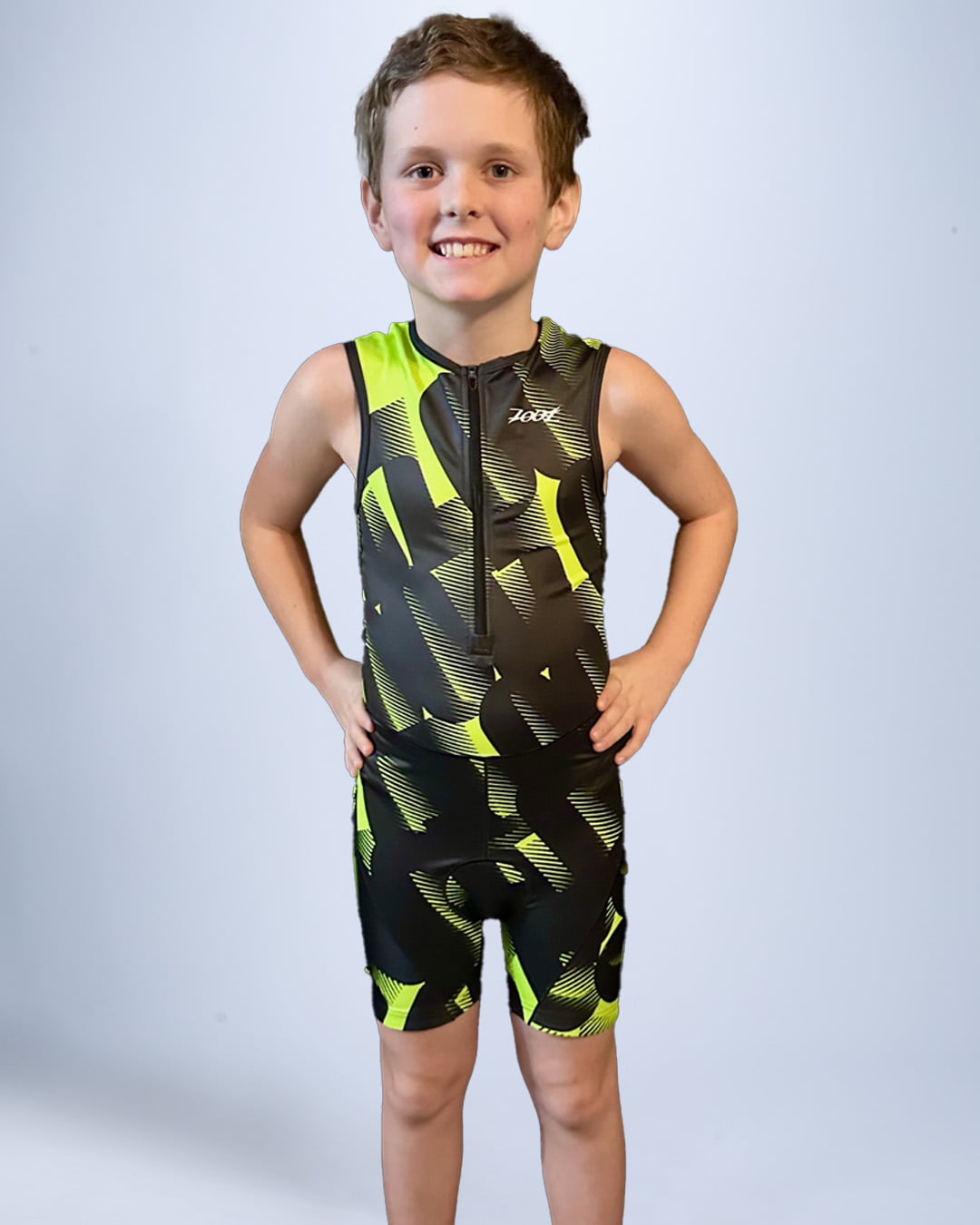 Zoot Sports KIDS RACESUITS Youth Ltd Protégé Tri Racesuit - Icon Yellow