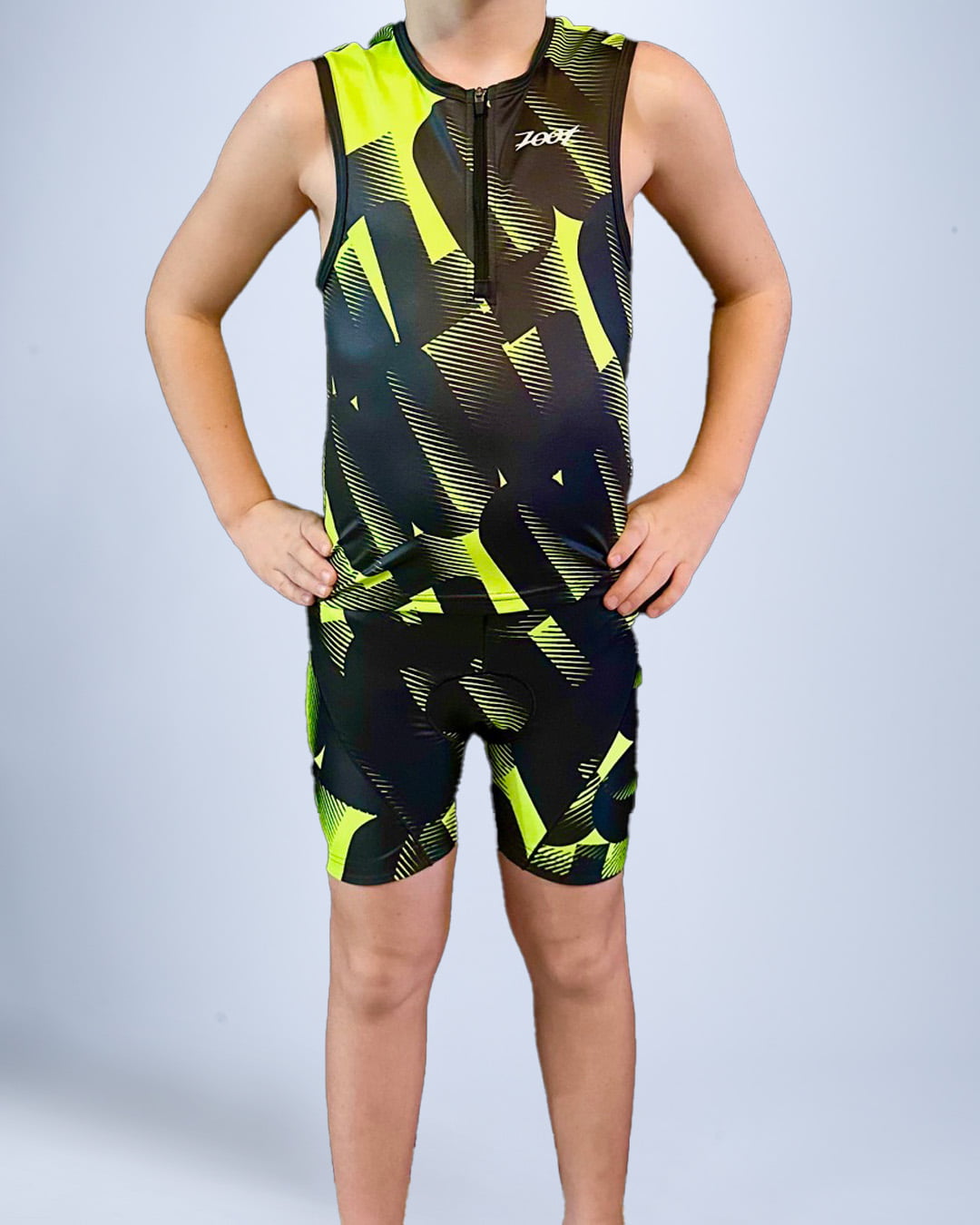 Zoot Sports KIDS TRI SHORTS Youth Ltd Protégé Tri Short - Icon Yellow