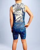 Zoot Sports KIDS Youth Ltd Protégé Tri Racesuit - Island Original Blue