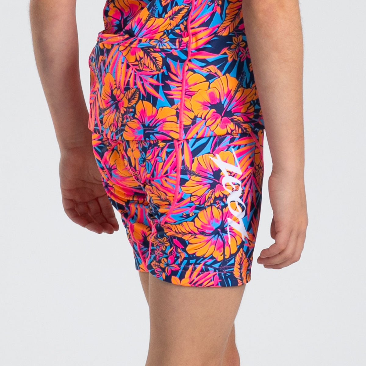 Zoot Sports KIDS Youth Protégé Ltd Tri Short - Club Aloha Pink
