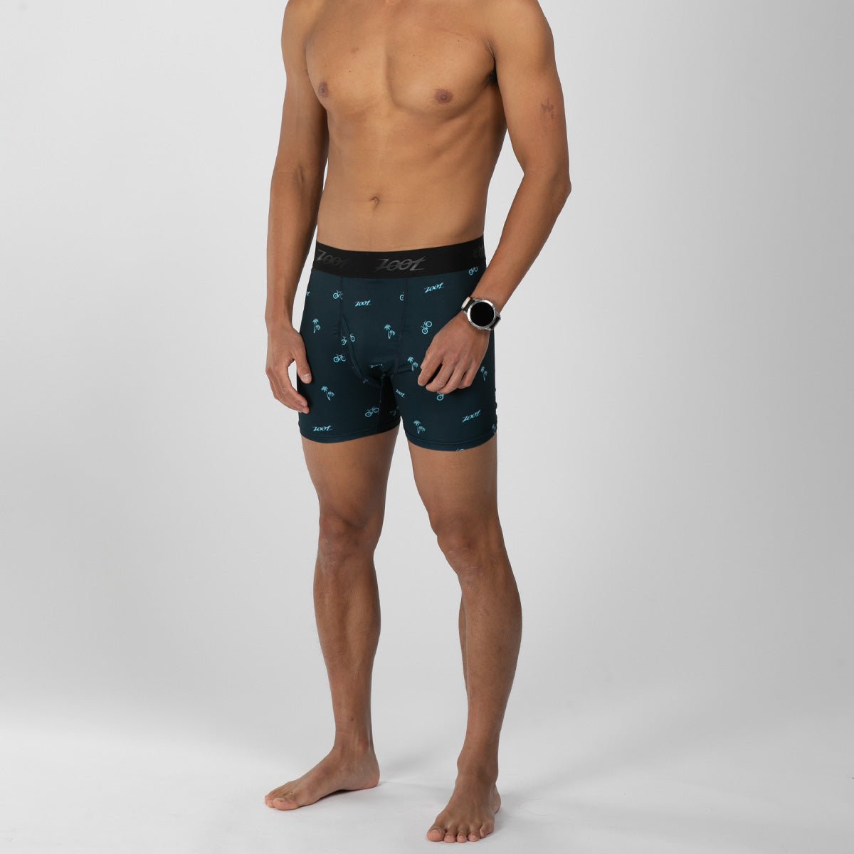 Zoot Sports LIFESTYLE Men's Ltd Boxer Brief - Bikes & Palms
