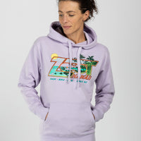 Zoot Sports LIFESTYLE Unisex Hawaii 83' Hoodie - Lavender