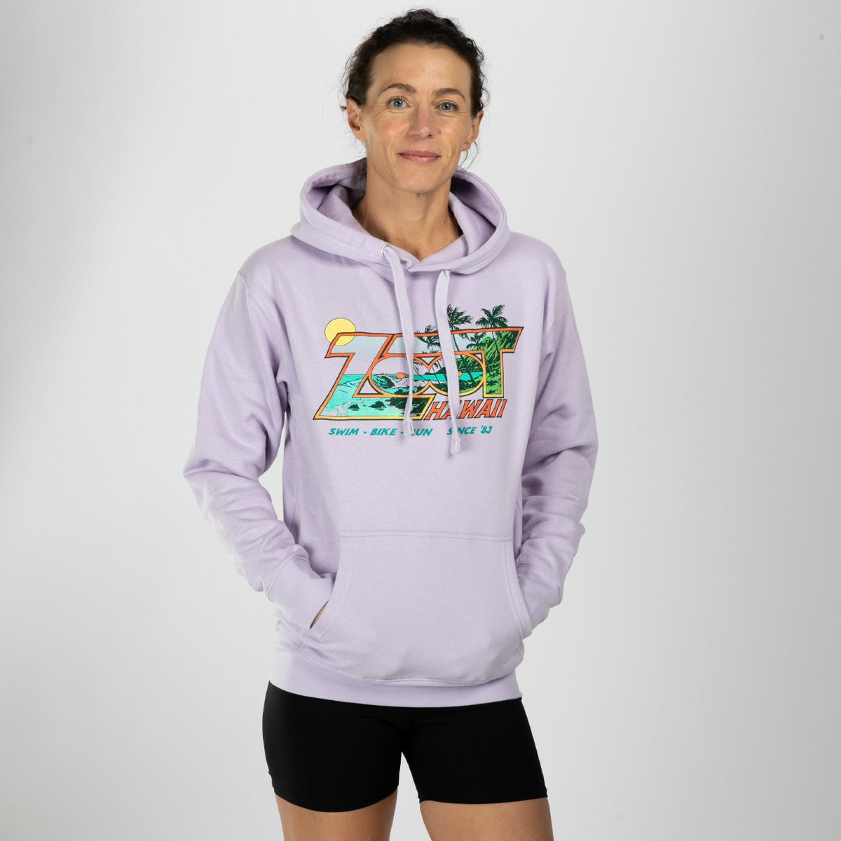 Zoot Sports LIFESTYLE Unisex Hawaii 83' Hoodie - Lavender