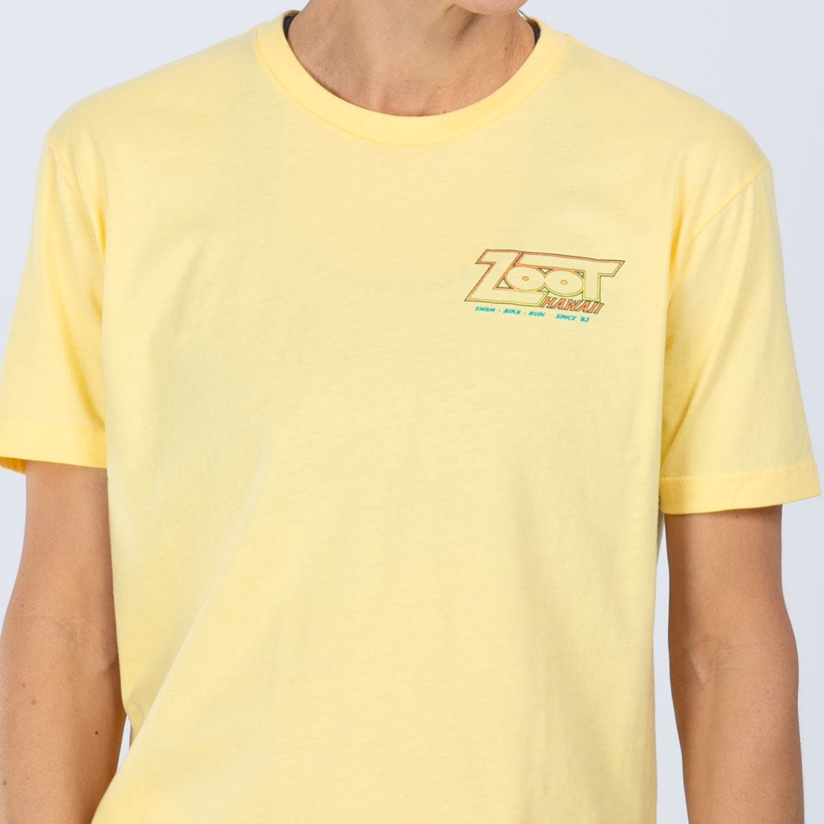 Zoot Sports LIFESTYLE Unisex Hawaii 83' Tee - Banana Cream