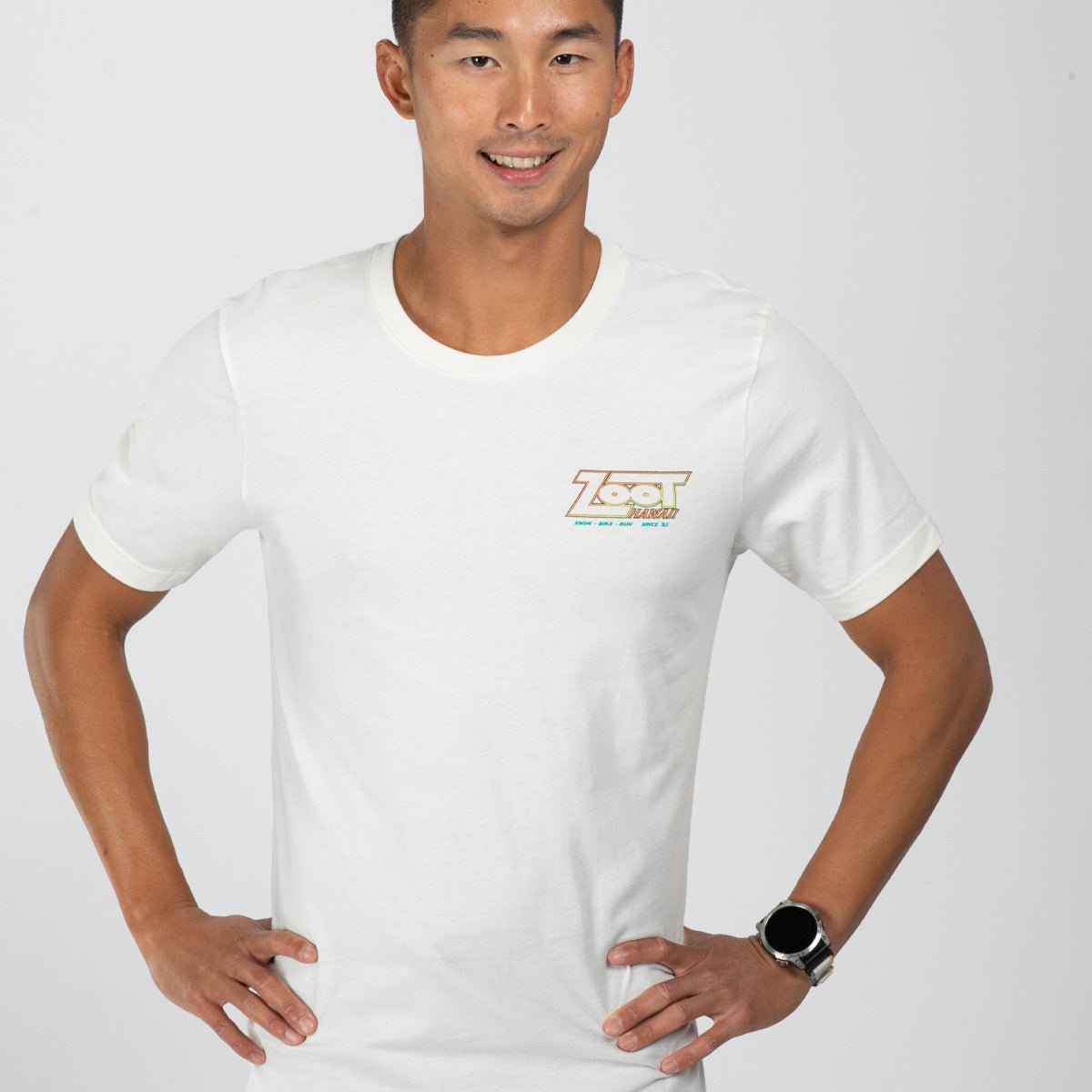 Zoot Sports LIFESTYLE Unisex Hawaii 83' Tee - Vintage White