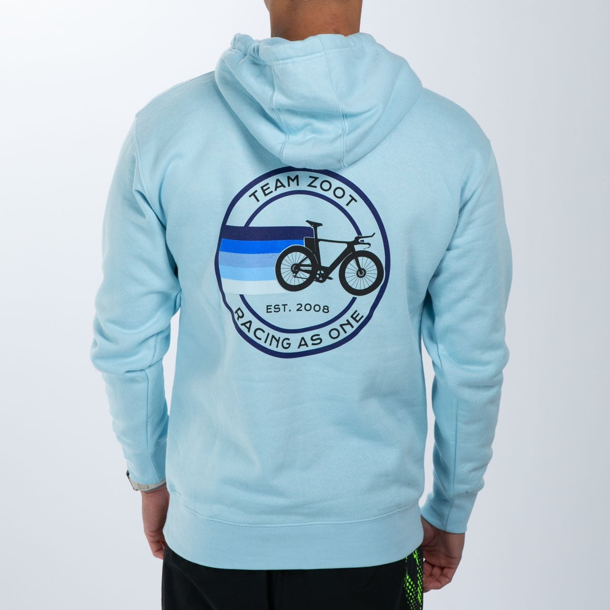 Zoot Sports LIFESTYLE Unisex Premium Pullover Hoodie - Team Zoot 2025 - Sky Blue