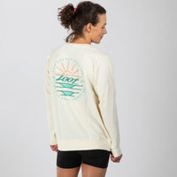 Zoot Sports LIFESTYLE Unisex Sunset Terry Crewneck - Bone